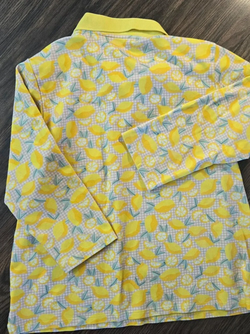 LANDS' END Classic Style 100% Cotton Tunic Shirt SIZE L - Picture 2 of 4